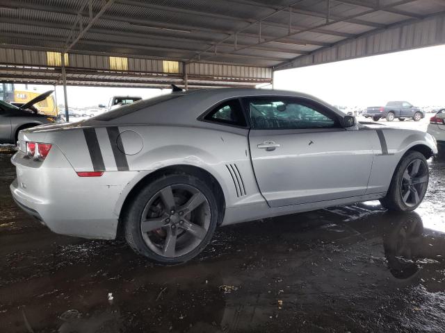 2G1FB1EV1A9185223 - 2010 CHEVROLET CAMARO LT SILVER photo 3