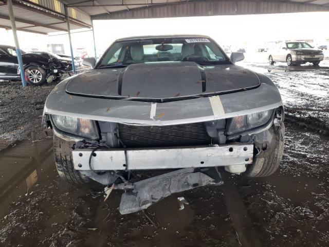 2G1FB1EV1A9185223 - 2010 CHEVROLET CAMARO LT SILVER photo 5