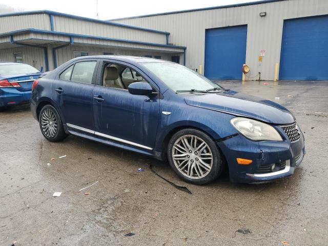 JS2RF9A8XB6110221 - 2011 SUZUKI KIZASHI SPORT SLS BLUE photo 4