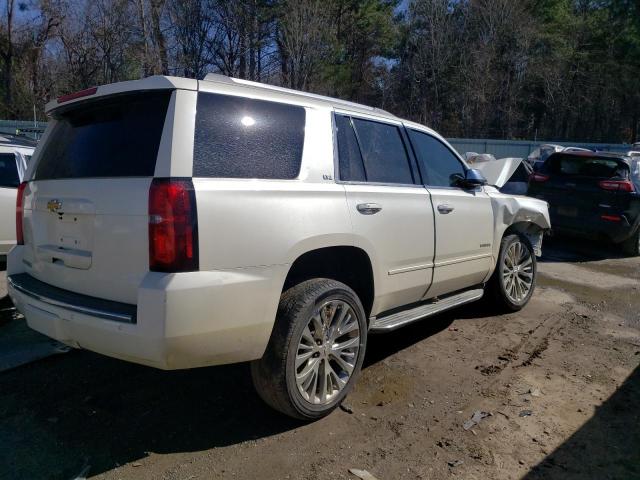 1GNSCCKC5FR200778 - 2015 CHEVROLET TAHOE C1500 LTZ WHITE photo 3