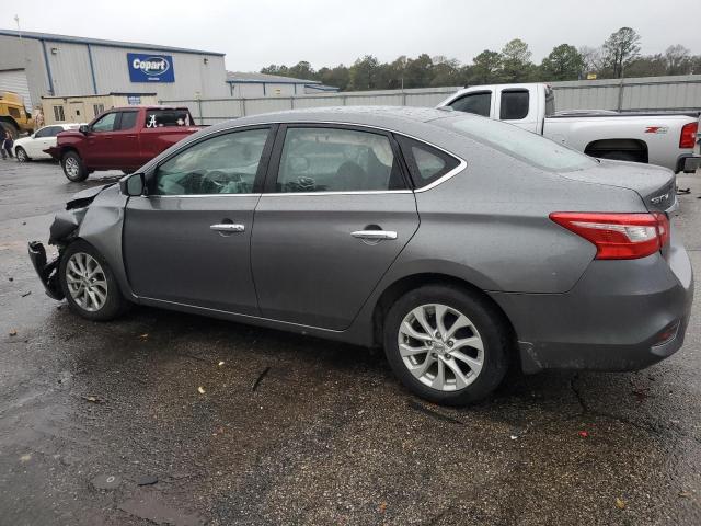 3N1AB7AP6KY226638 - 2019 NISSAN SENTRA S GRAY photo 2