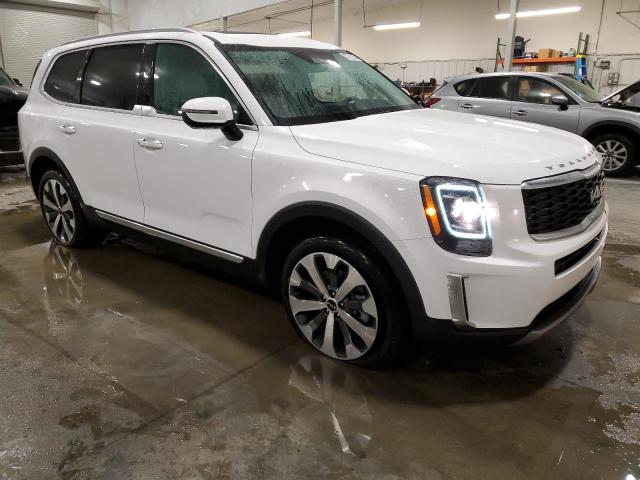 5XYP6DHC8NG304777 - 2022 KIA TELLURIDE S WHITE photo 4