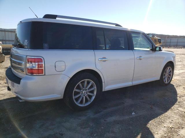 2FMGK5D80EBD29255 - 2014 FORD FLEX LIMITED WHITE photo 3