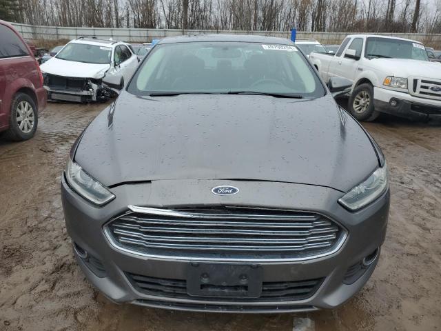 3FA6P0H96ER340369 - 2014 FORD FUSION SE GRAY photo 5