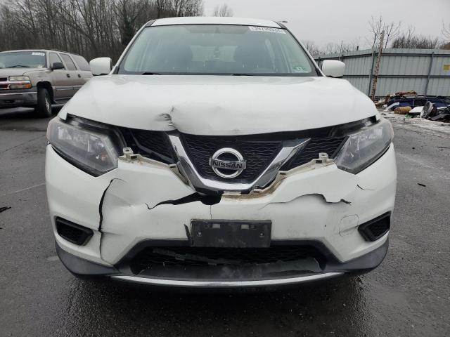 KNMAT2MV5GP659027 - 2016 NISSAN ROGUE S WHITE photo 5