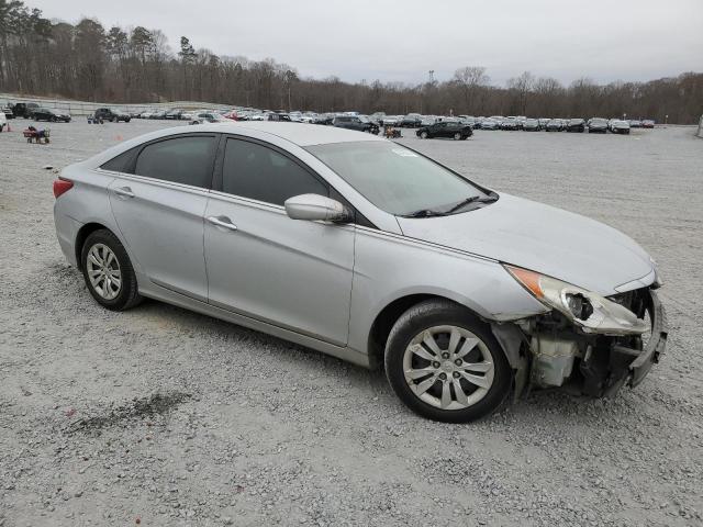 5NPEB4AC3BH025237 - 2011 HYUNDAI SONATA GLS SILVER photo 4