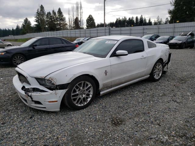 1ZVBP8AM8E5199939 - 2014 FORD MUSTANG WHITE photo 1