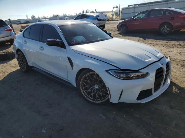 WBS43AY0XPFP29822 - 2023 BMW M3 COMPETITION WHITE photo 4