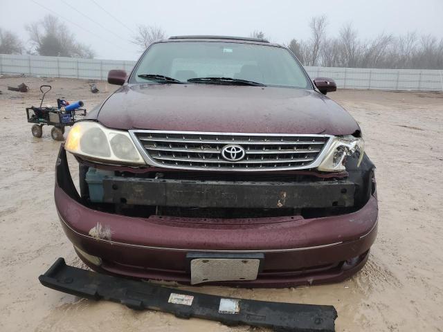 4T1BF28B94U373332 - 2004 TOYOTA AVALON XL BURGUNDY photo 5