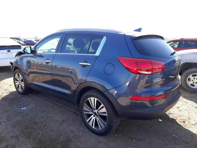 KNDPC3AC0G7840359 - 2016 KIA SPORTAGE EX BLUE photo 2