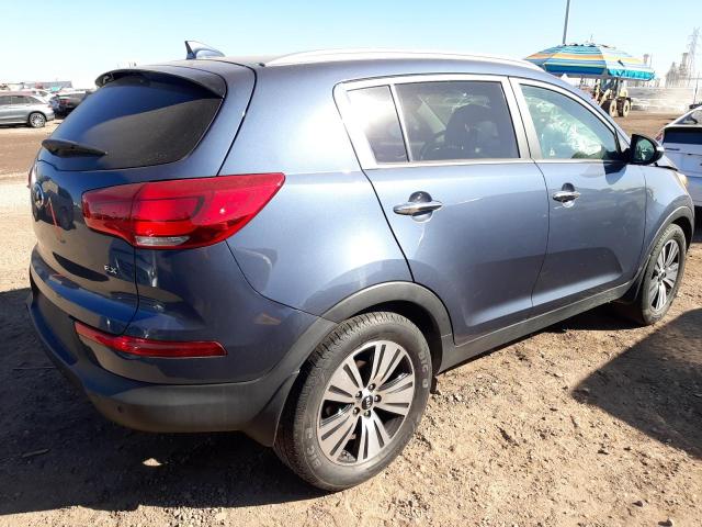 KNDPC3AC0G7840359 - 2016 KIA SPORTAGE EX BLUE photo 3