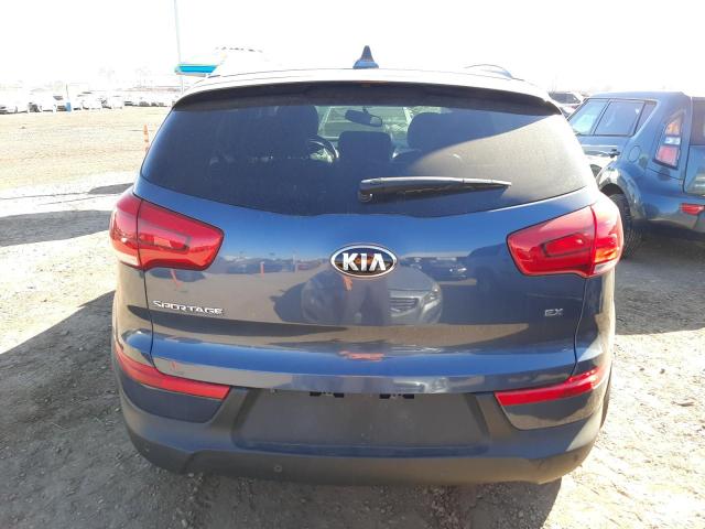 KNDPC3AC0G7840359 - 2016 KIA SPORTAGE EX BLUE photo 6