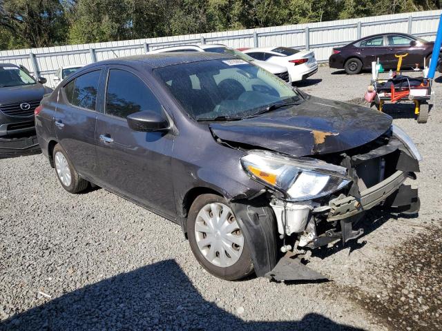 3N1CN7AP9FL922414 - 2015 NISSAN VERSA S GRAY photo 4