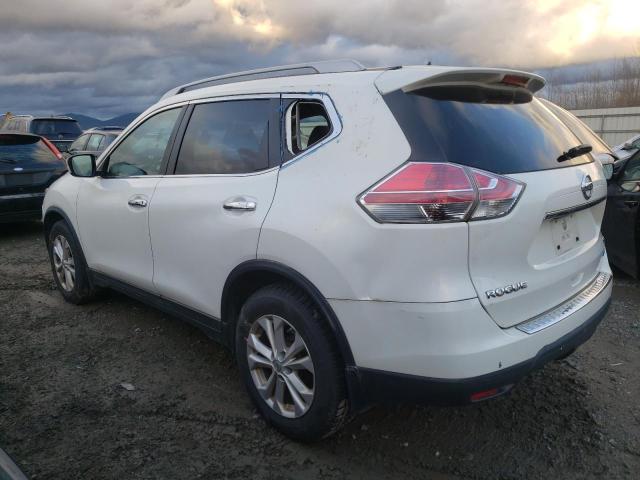 5N1AT2MT0EC756702 - 2014 NISSAN ROGUE S WHITE photo 2