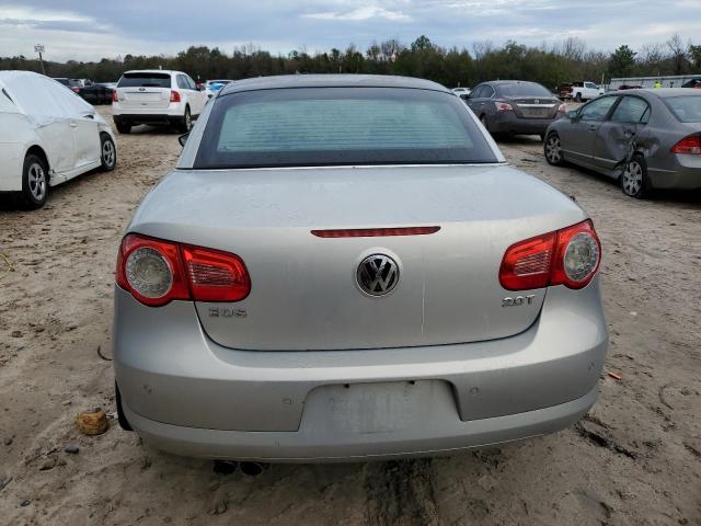 WVWFA71F19V013469 - 2009 VOLKSWAGEN EOS LUX SILVER photo 6