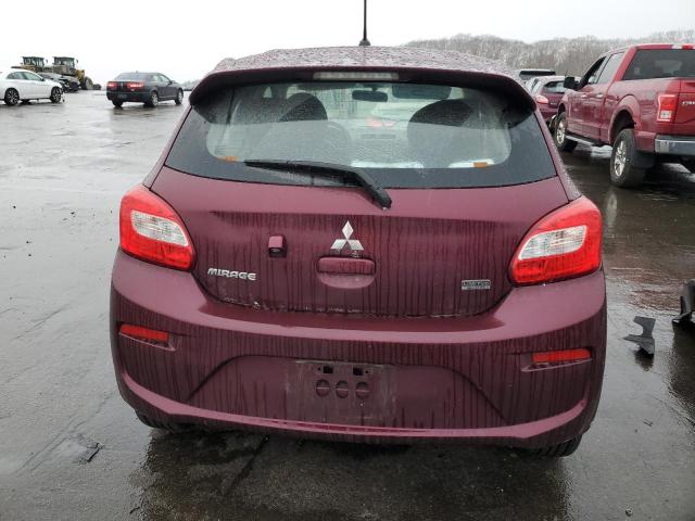 ML32A5HJ2LH003748 - 2020 MITSUBISHI MIRAGE LE RED photo 6