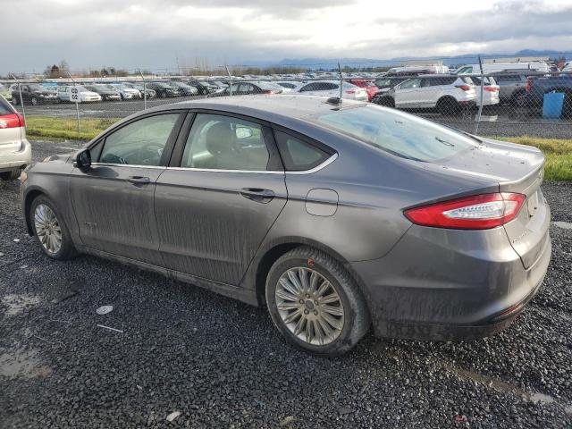 3FA6P0LU2DR345644 - 2013 FORD FUSION SE HYBRID GRAY photo 2