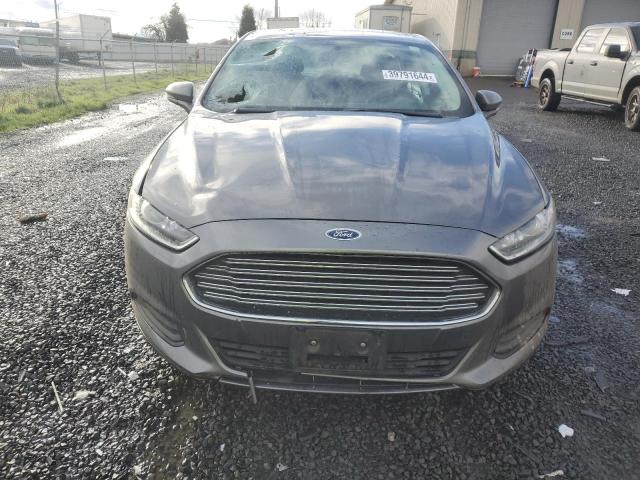 3FA6P0LU2DR345644 - 2013 FORD FUSION SE HYBRID GRAY photo 5