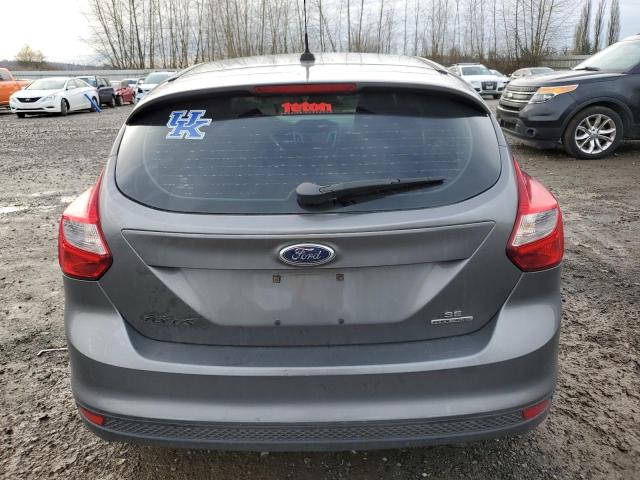 1FADP3K26EL182215 - 2014 FORD FOCUS SE SILVER photo 6