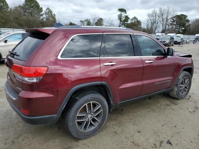 1C4RJFBG6HC634893 - 2017 JEEP GRAND CHER LIMITED BURGUNDY photo 3