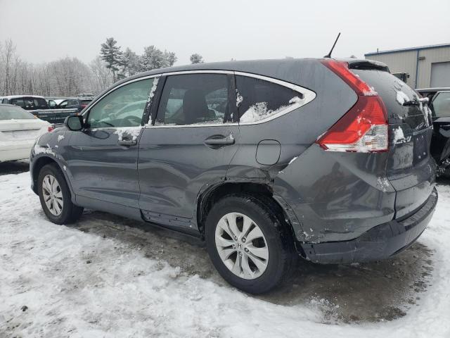 2HKRM4H50DH643430 - 2013 HONDA CR-V EX GRAY photo 2