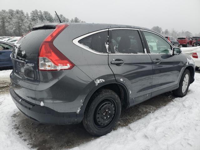 2HKRM4H50DH643430 - 2013 HONDA CR-V EX GRAY photo 3