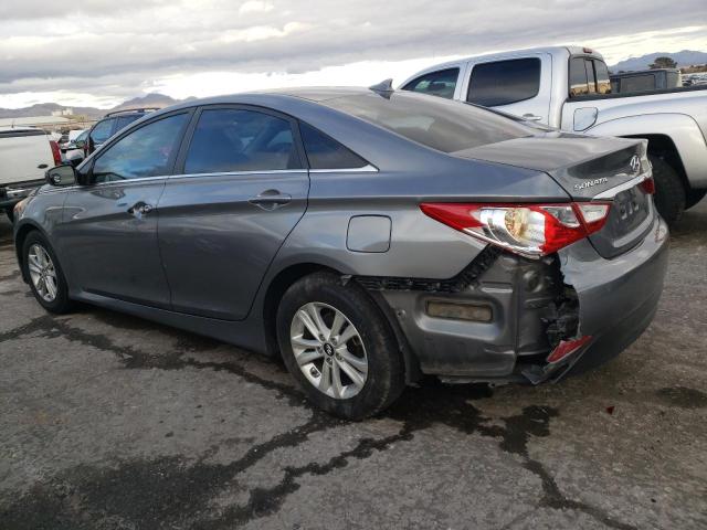 5NPEB4ACXEH915061 - 2014 HYUNDAI SONATA GLS GRAY photo 2