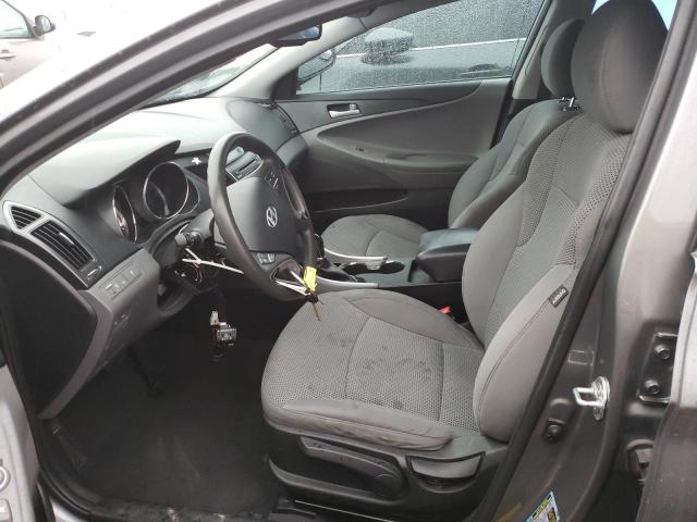 5NPEB4ACXEH915061 - 2014 HYUNDAI SONATA GLS GRAY photo 7