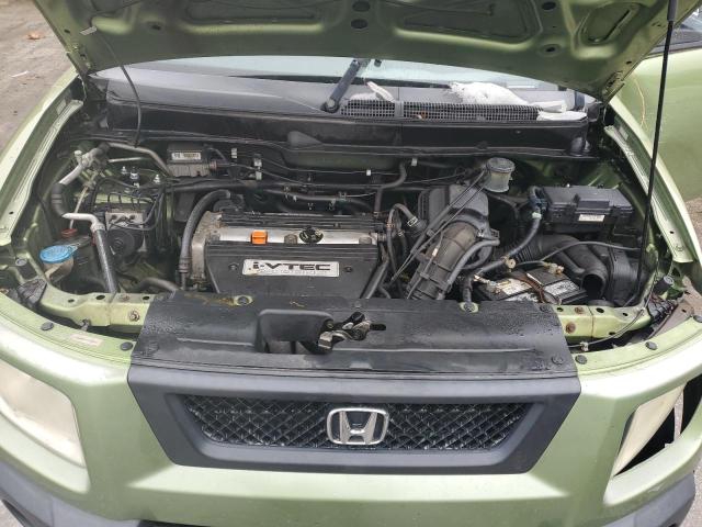 5J6YH28736L010810 - 2006 HONDA ELEMENT EX GREEN photo 12