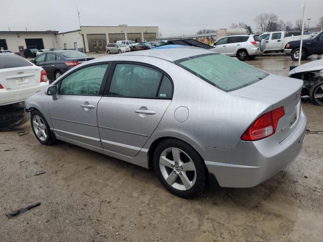 1HGFA16876L127119 - 2006 HONDA CIVIC EX SILVER photo 2