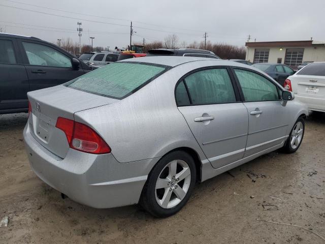 1HGFA16876L127119 - 2006 HONDA CIVIC EX SILVER photo 3