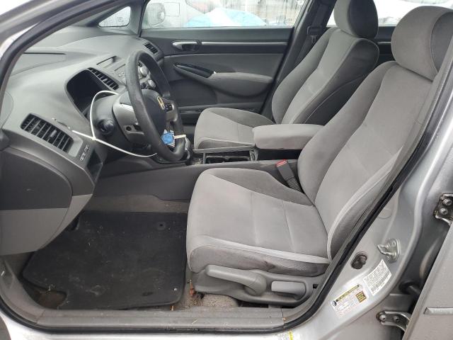 1HGFA16876L127119 - 2006 HONDA CIVIC EX SILVER photo 7