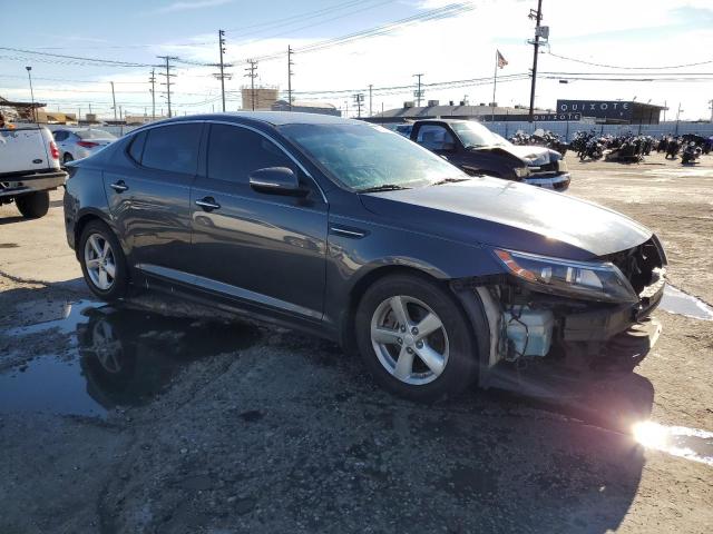 KNAGM4A79F5627391 - 2015 KIA OPTIMA LX GRAY photo 4