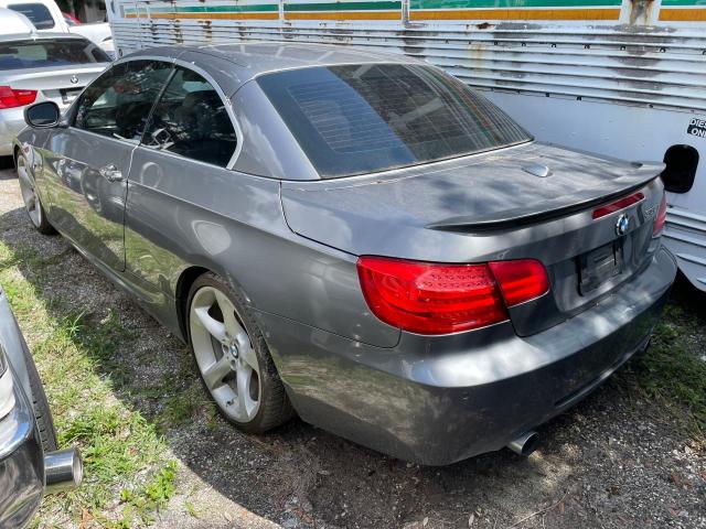 WBADX7C56BE580046 - 2011 BMW 335 I GRAY photo 3