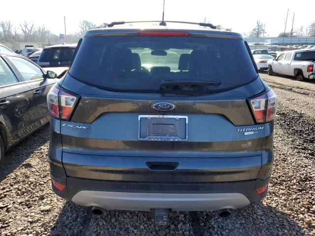 1FMCU9J98HUE13366 - 2017 FORD ESCAPE TITANIUM GRAY photo 6