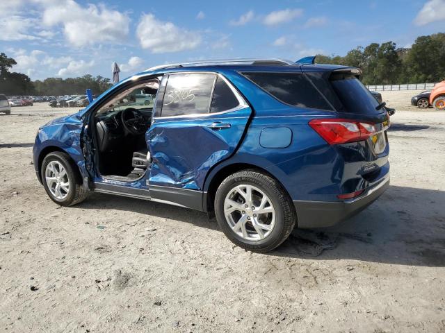 2GNAXNEV8L6150801 - 2020 CHEVROLET EQUINOX PREMIER BLUE photo 2