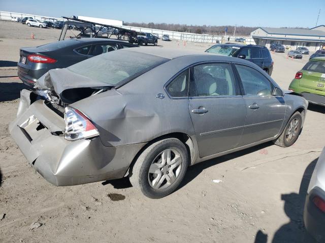 2G1WT55N089221563 - 2008 CHEVROLET IMPALA LT SILVER photo 3