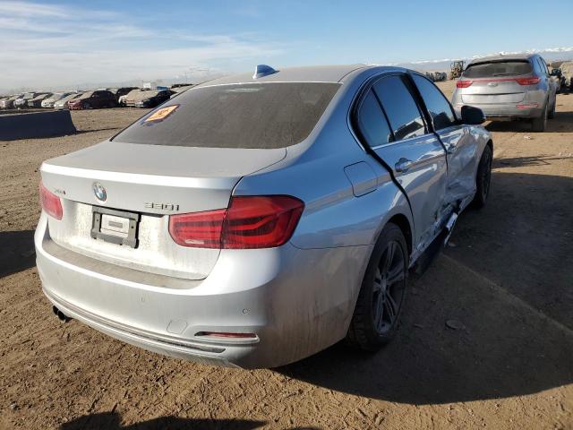 WBA8D9G39HNU65688 - 2017 BMW 330 XI SILVER photo 3