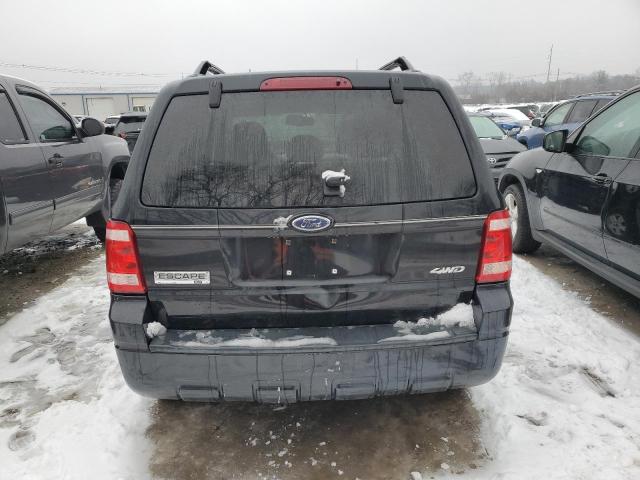 1FMCU931X8KC25371 - 2008 FORD ESCAPE XLT BLACK photo 6