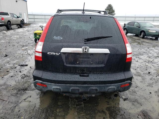 JHLRE48738C043827 - 2008 HONDA CR-V EXL BLACK photo 6