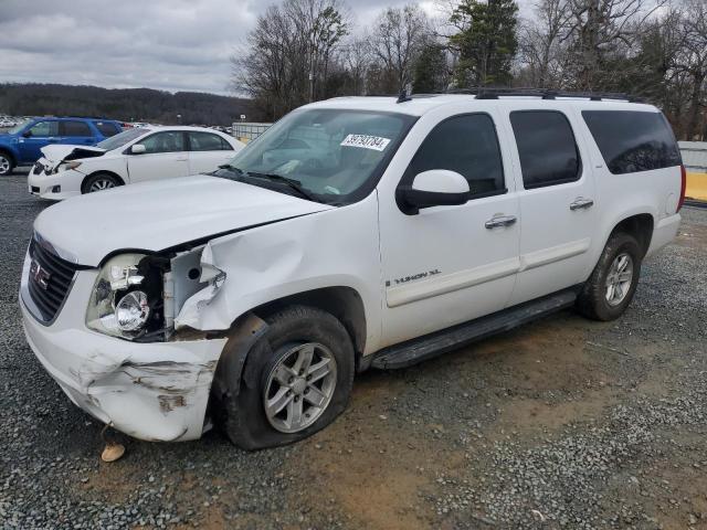 1GKFK16307R242535 - 2007 GMC YUKON XL K1500 WHITE photo 1