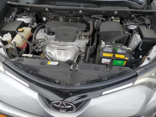 2T3RFREV3GW470365 - 2016 TOYOTA RAV4 XLE SILVER photo 11