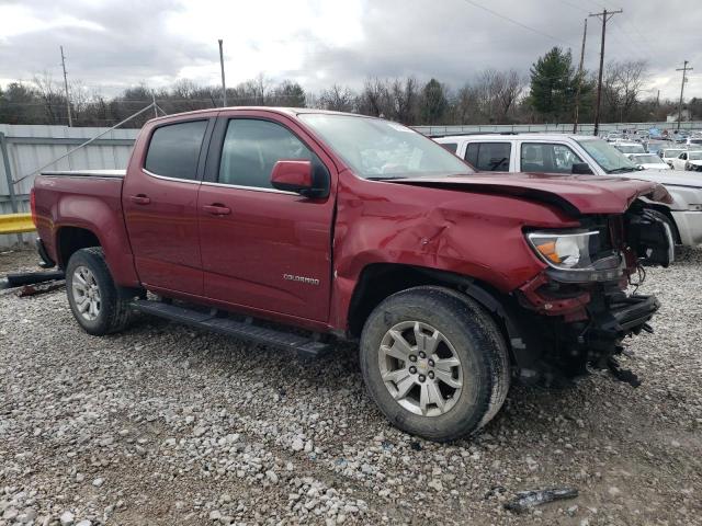 1GCGTCEN8K1144081 - 2019 CHEVROLET COLORADO LT MAROON photo 4