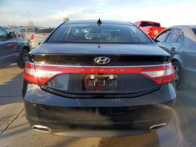 KMHFG4JG1GA505764 - 2016 HYUNDAI AZERA BLACK photo 6