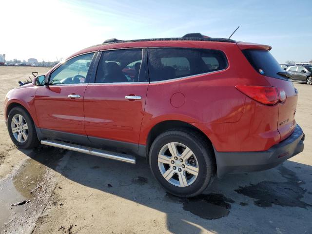 1GNLRFED1AJ255938 - 2010 CHEVROLET TRAVERSE LT RED photo 2