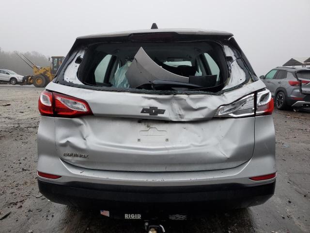 2GNAXHEV1K6301252 - 2019 CHEVROLET EQUINOX LS SILVER photo 6