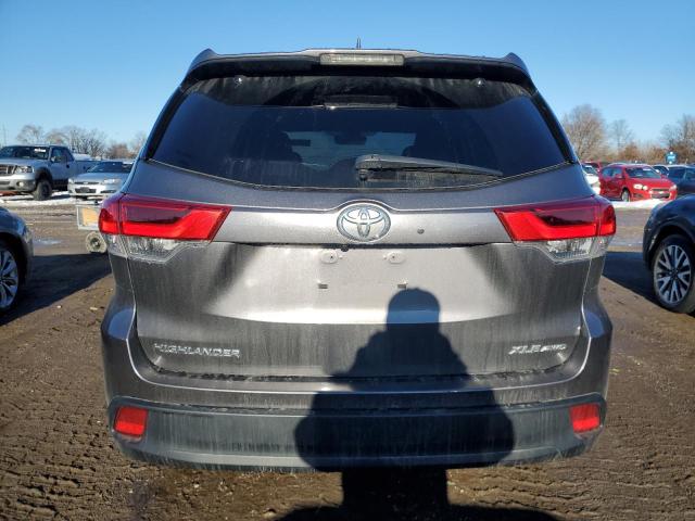 5TDJZRFH3JS533387 - 2018 TOYOTA HIGHLANDER SE CHARCOAL photo 6