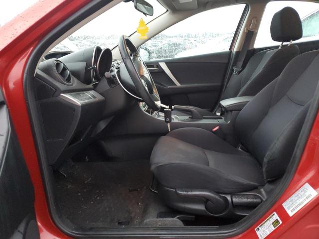 JM1BL1S54A1230361 - 2010 MAZDA 3 S RED photo 7