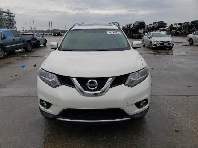 5N1AT2MT9FC874281 - 2015 NISSAN ROGUE S WHITE photo 5