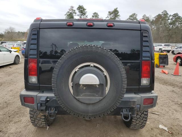 5GRGN23UX6H121895 - 2006 HUMMER H2 BLACK photo 6